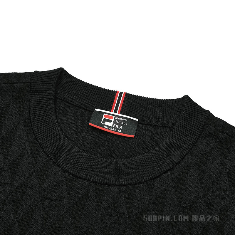 女子经典商务短袖编织衫