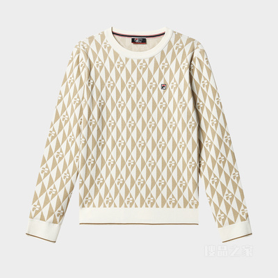 女子经典商务编织开衫