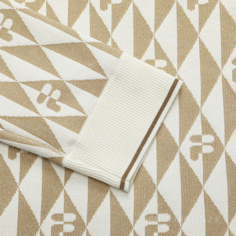 女子经典商务编织开衫