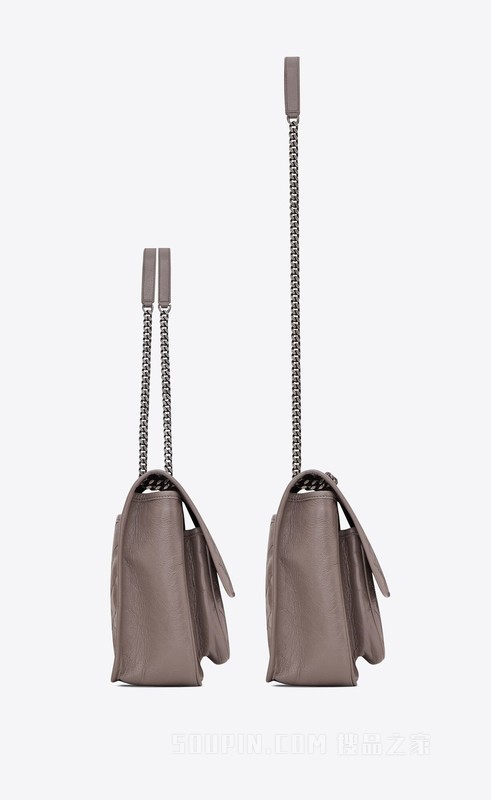 niki large in crinkled vintage leather
