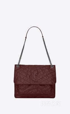 niki large in crinkled vintage leather