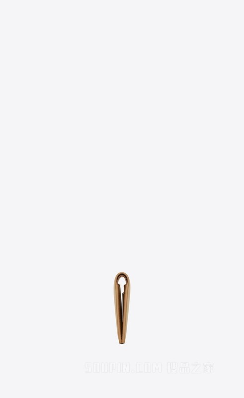 SAINT LAURENT PARIS粒面压印皮革信用卡包