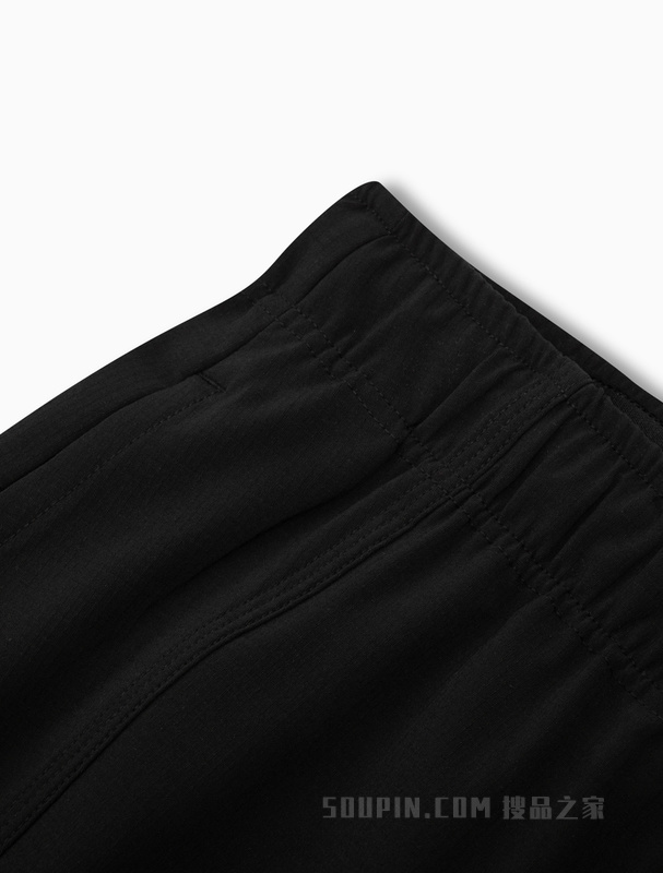 Calvin Klein 23春季新款男士简约胶质LOGO抽绳腰健身跑步休闲裤4MS3P603