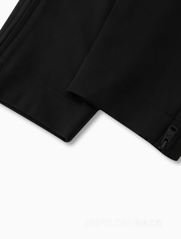 Calvin Klein 23春季新款男士LOGO提花织带刺绣抽绳腰简约休闲裤4MS3P602