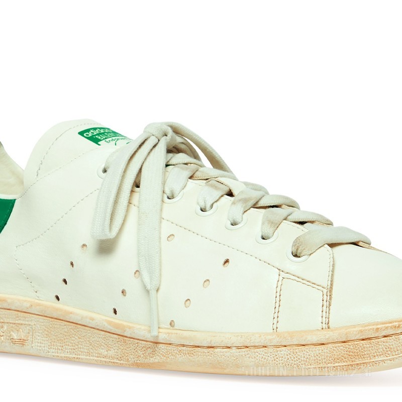 BALENCIAGA / ADIDAS STAN SMITH 男士做旧运动鞋