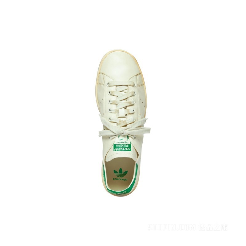BALENCIAGA / ADIDAS STAN SMITH 男士做旧运动鞋
