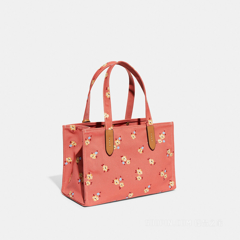 DISNEY X COACH 花卉和米奇印花30号托特包 B4VH1