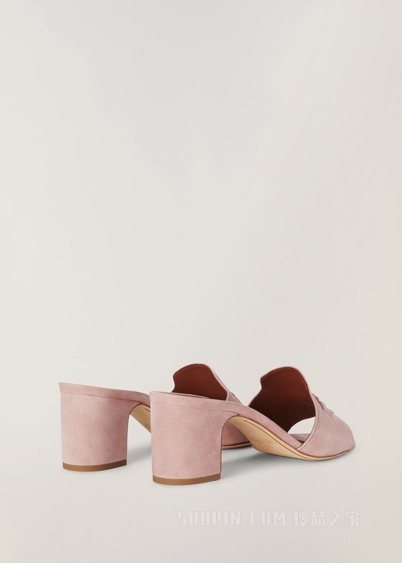 Summer Charms Slipper 凉鞋 绒面小山羊皮