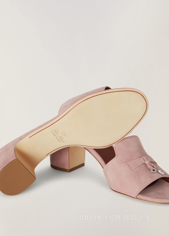 Summer Charms Slipper 凉鞋 绒面小山羊皮