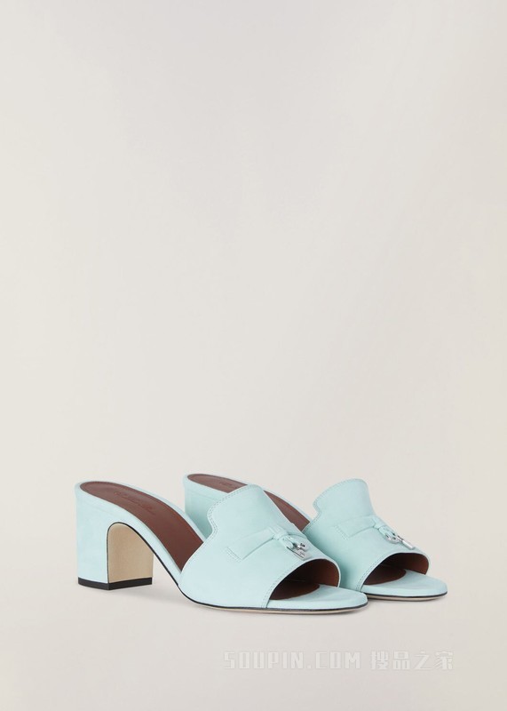 Summer Charms Slipper 凉鞋 绒面小山羊皮