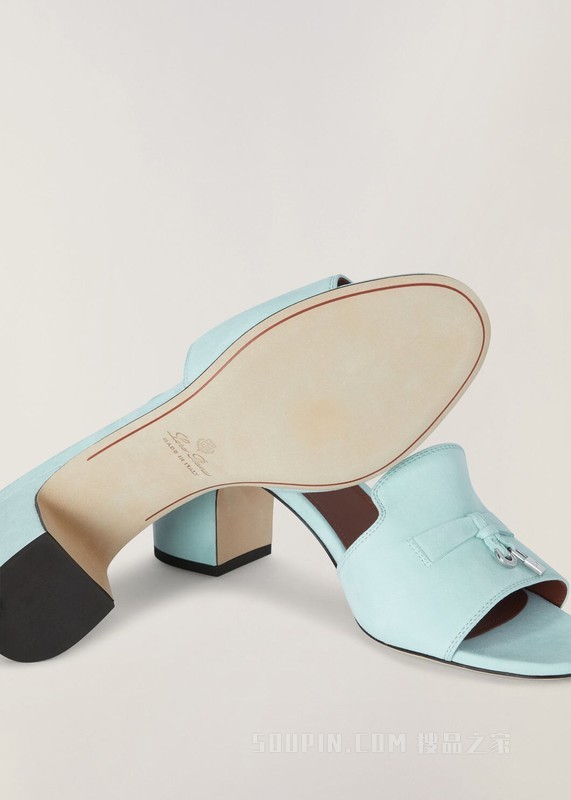 Summer Charms Slipper 凉鞋 绒面小山羊皮