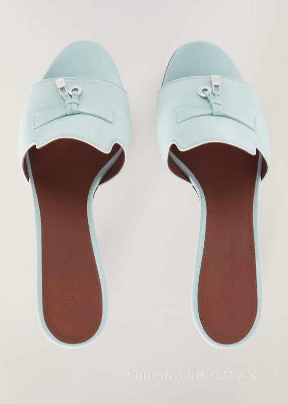 Summer Charms Slipper 凉鞋 绒面小山羊皮