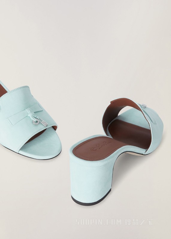 Summer Charms Slipper 凉鞋 绒面小山羊皮