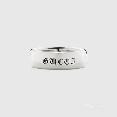 Gucci Promises 6毫米宽950铂金戒指 950铂金