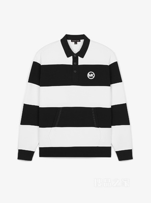 翻领条纹 Polo 衫