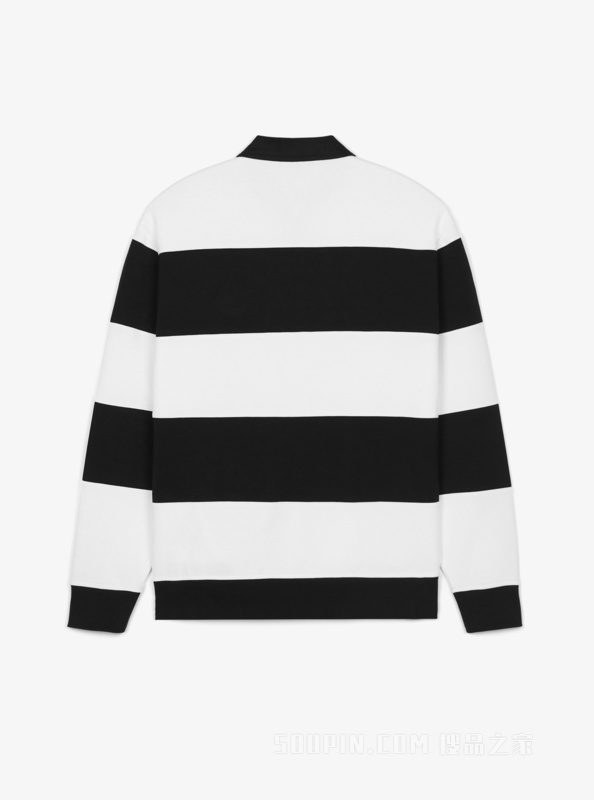 翻领条纹 Polo 衫