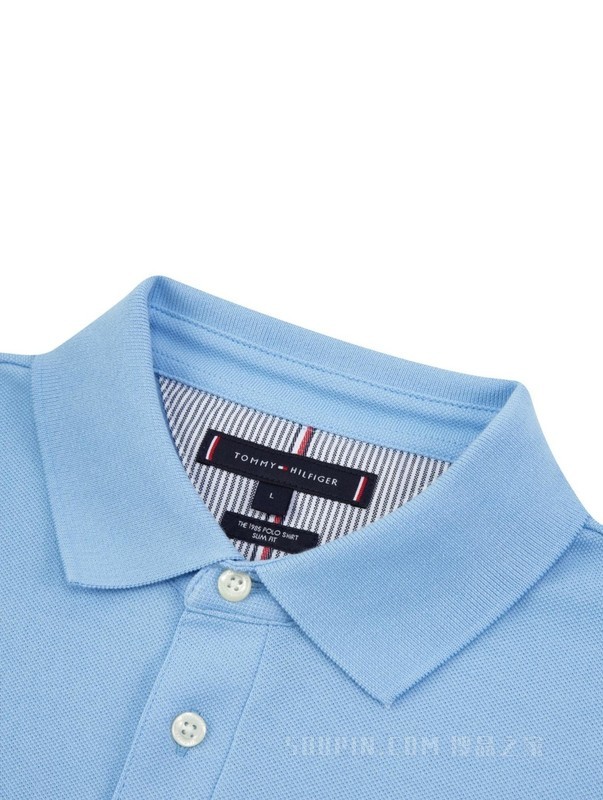 23新款春夏男装休闲简约绣标透气翻领修身短袖POLO衫32347