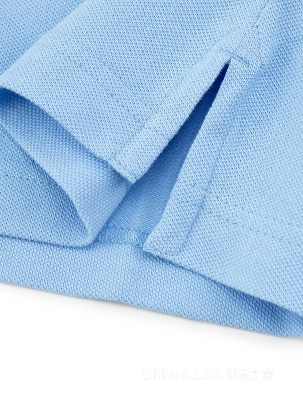 23新款春夏男装休闲简约绣标透气翻领修身短袖POLO衫32347