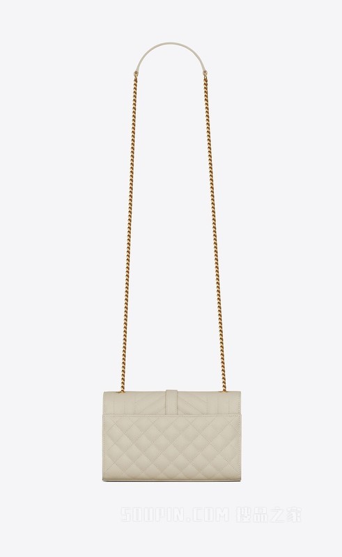 Envelope MIX MATELASSÉ粒面压印皮革小号信封包