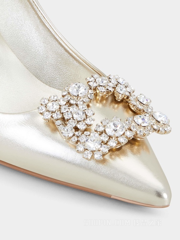 Roger Vivier ベージュ オープントゥ ハイヒール箱無し Roger Vivier ベージュ オープントゥ ハイヒール箱無し パンプス