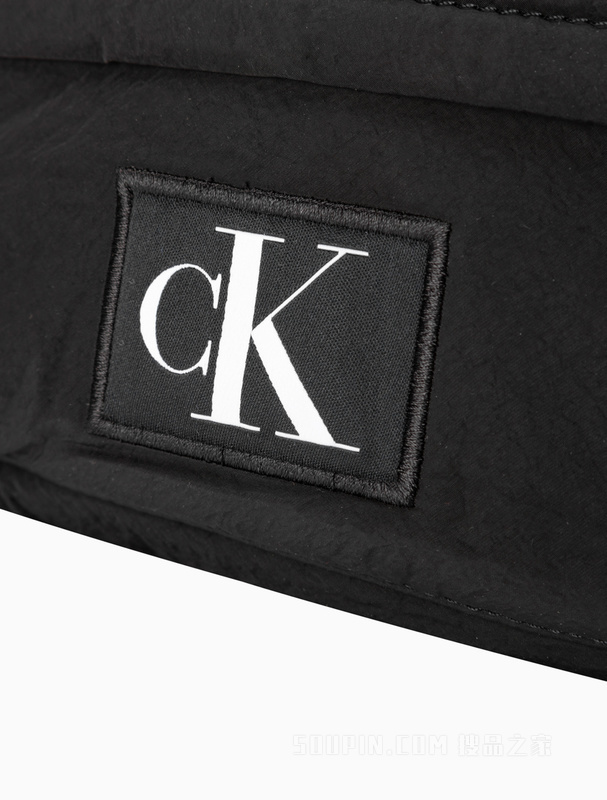 Calvin Klein 23春季新款男士简约LOGO绣标可调节插扣时尚腰包40W0641