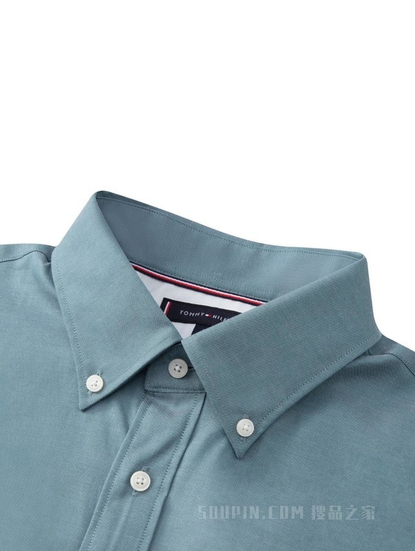 23新款春季男装纯棉牛津纺尖角扣商务休闲衬衫MW0MW30649