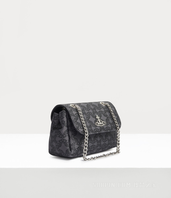Re-Jacquard Orborama Small Purse With Chain