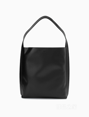 Calvin Klein 23春季新款简约字母压纹大容量手提单肩购物袋包40W0736