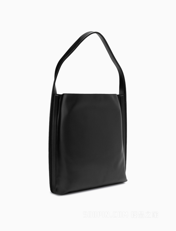Calvin Klein 23春季新款简约字母压纹大容量手提单肩购物袋包40W0736