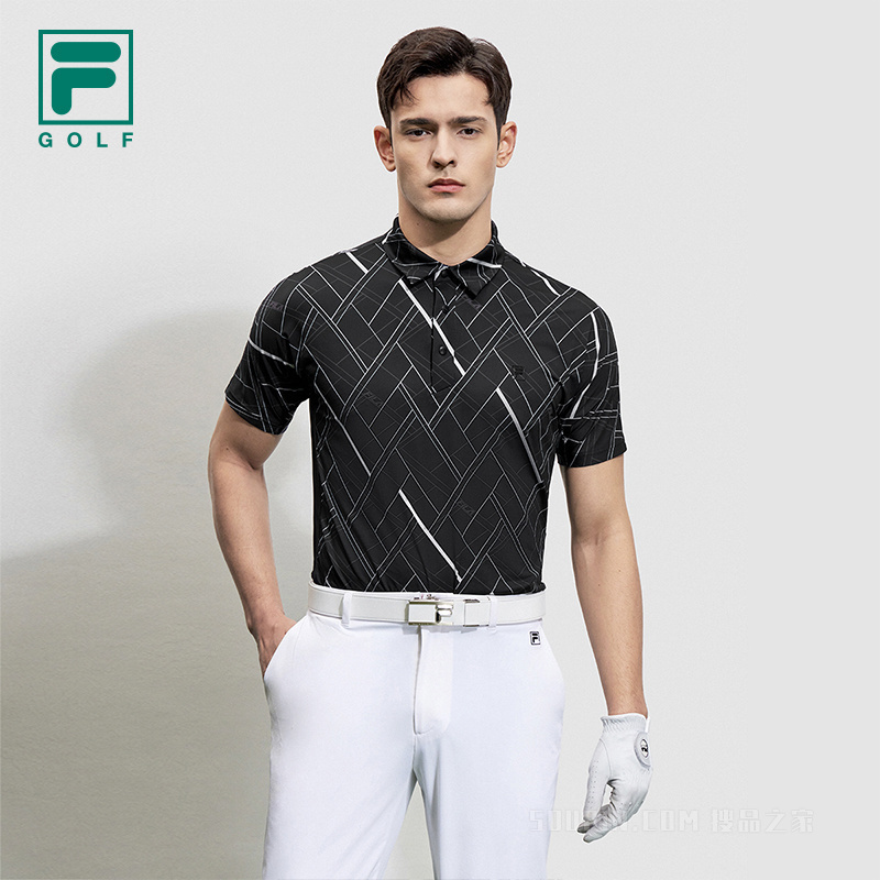 男子高尔夫菁英短袖POLO