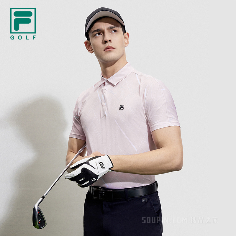男子高尔夫菁英短袖POLO