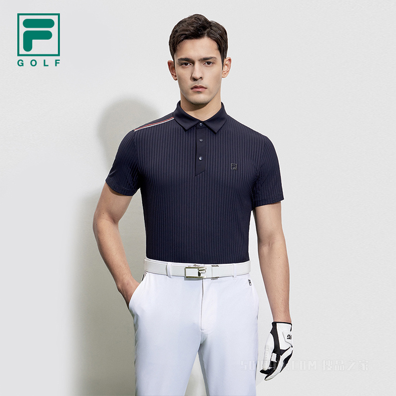 男子高尔夫菁英短袖POLO
