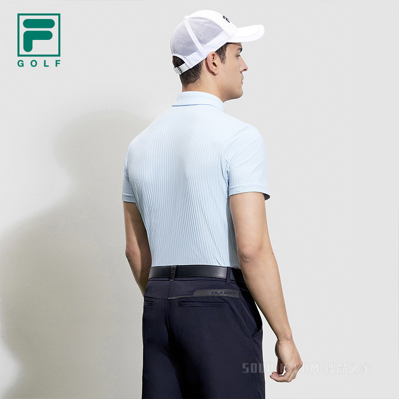 男子高尔夫菁英短袖POLO