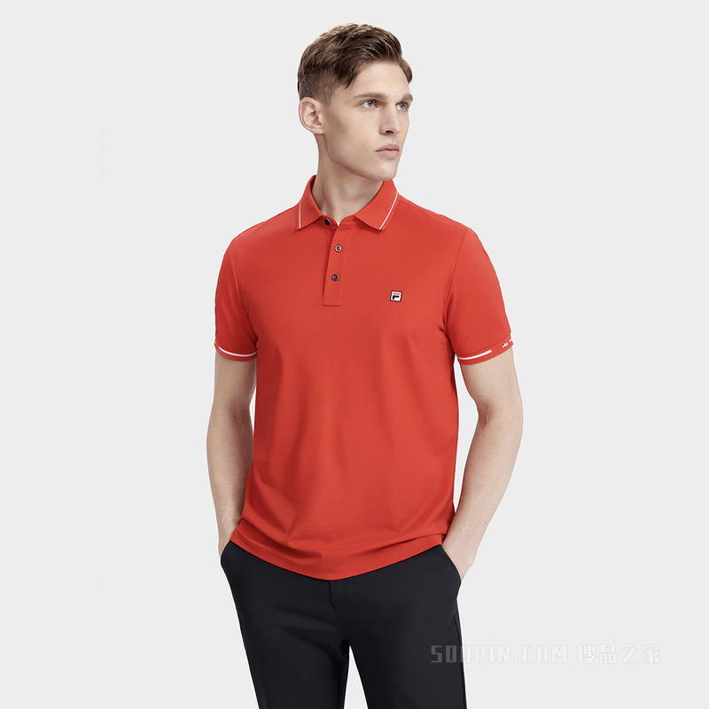 男子经典商务短袖POLO