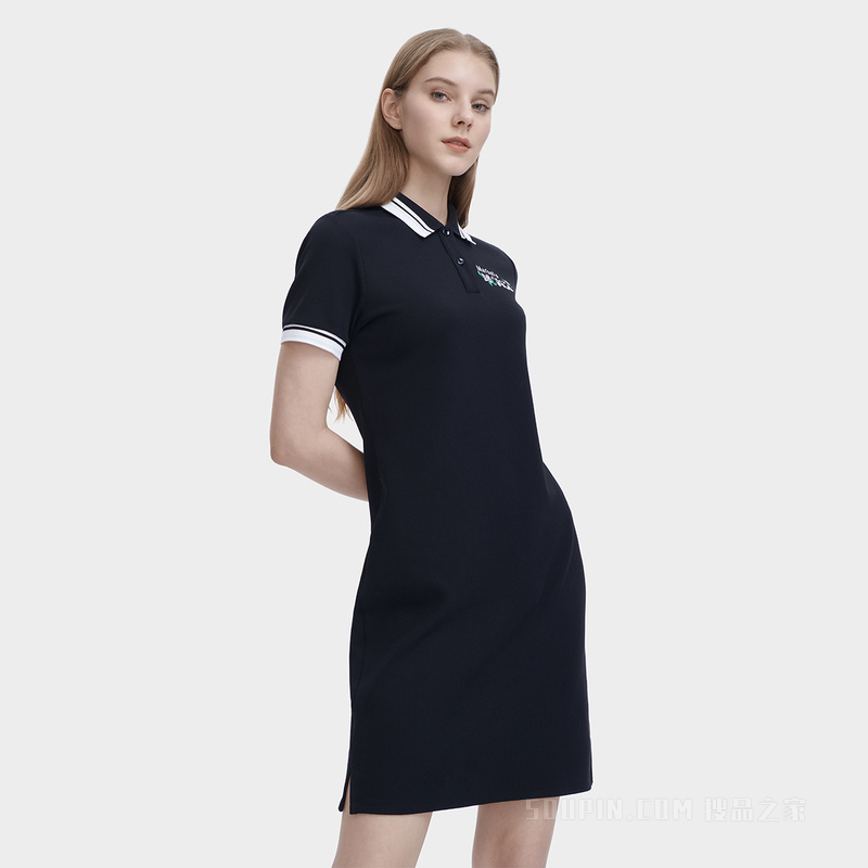 女子时尚休闲针织连衣裙