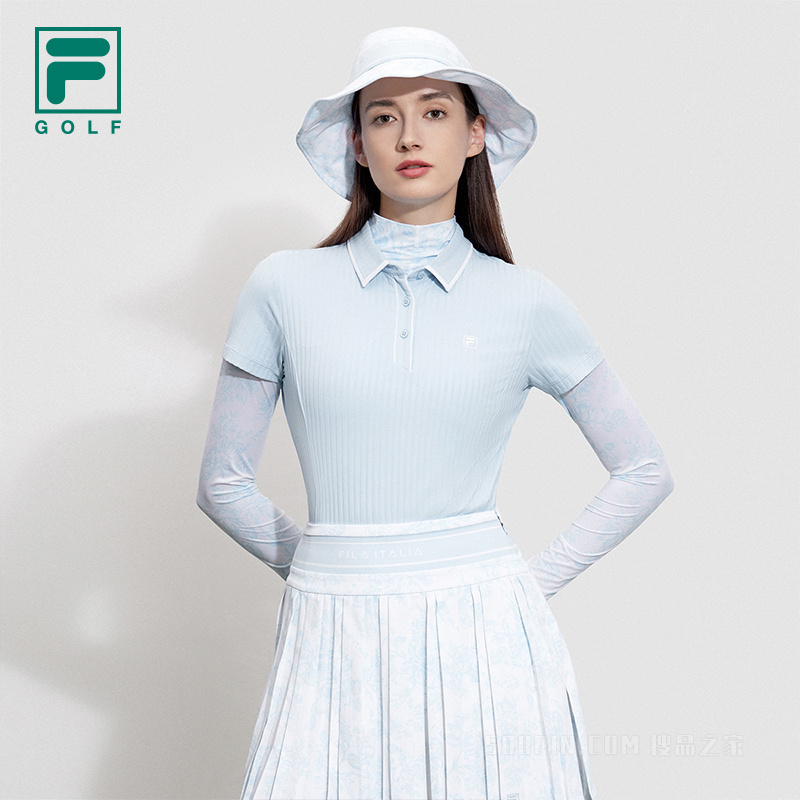 女子高尔夫高智感短袖POLO