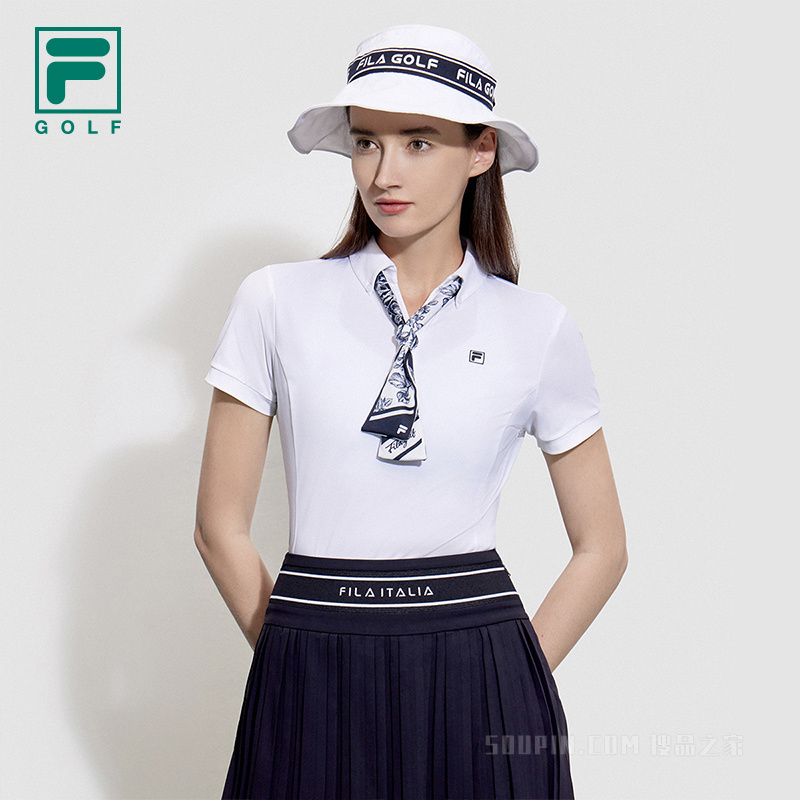 女子高尔夫高智感短袖POLO