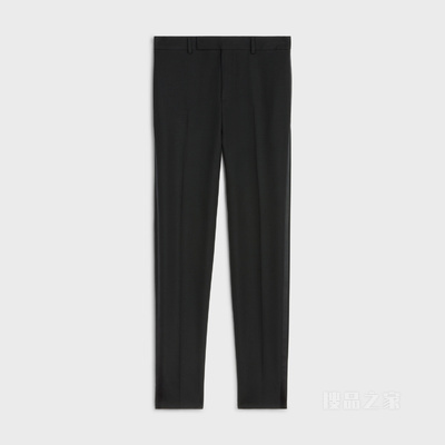 经典粒纹面料礼服长裤 24660