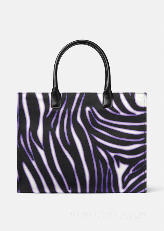 Zebra帆布托特包