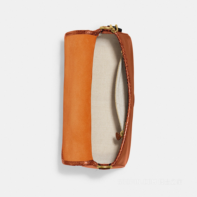 蛇皮细节柔软TABBY单肩包 B4BAR