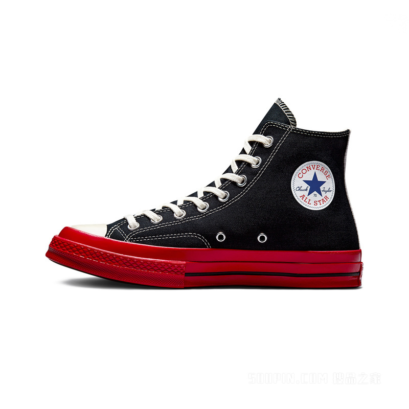 【男女同款】Chuck 70 CDG 中性 黑色