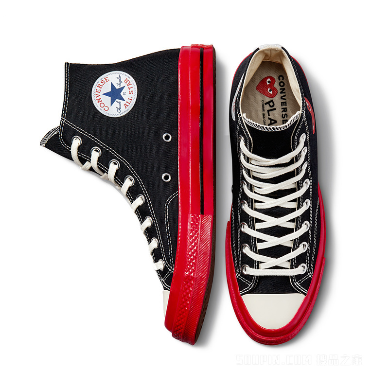 【男女同款】Chuck 70 CDG 中性 黑色