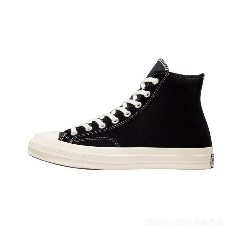 【男女同款】Beyond Retro Velvet X Chuck 70休闲鞋 中性 黑色
