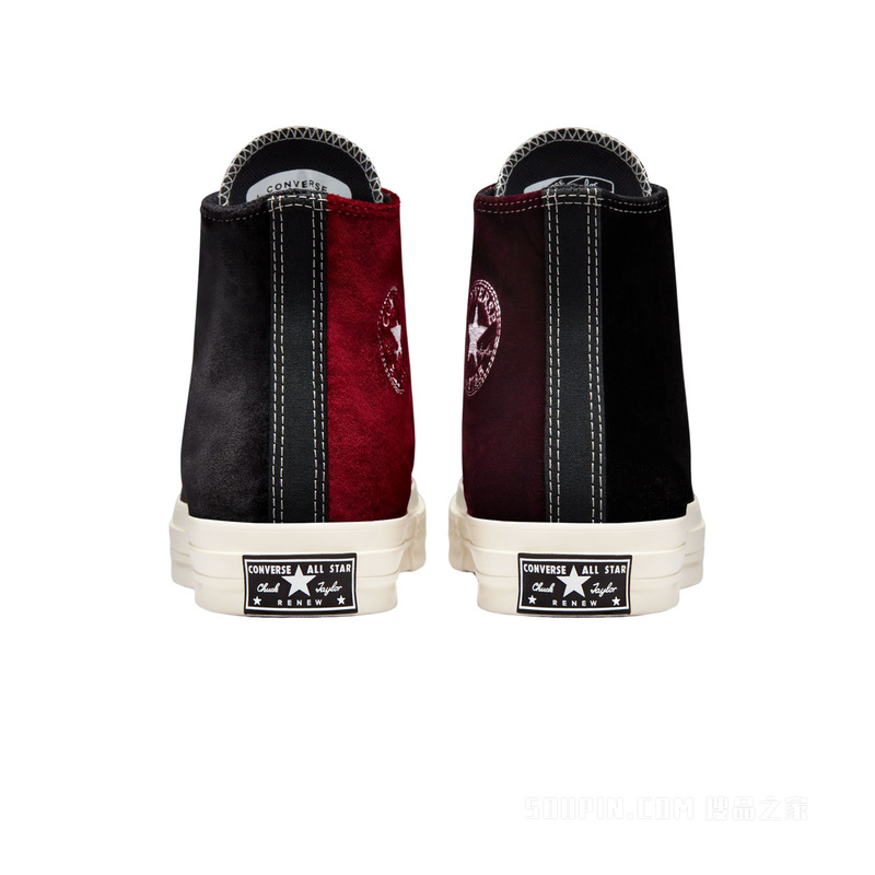 【男女同款】Beyond Retro Velvet X Chuck 70休闲鞋 中性 黑色