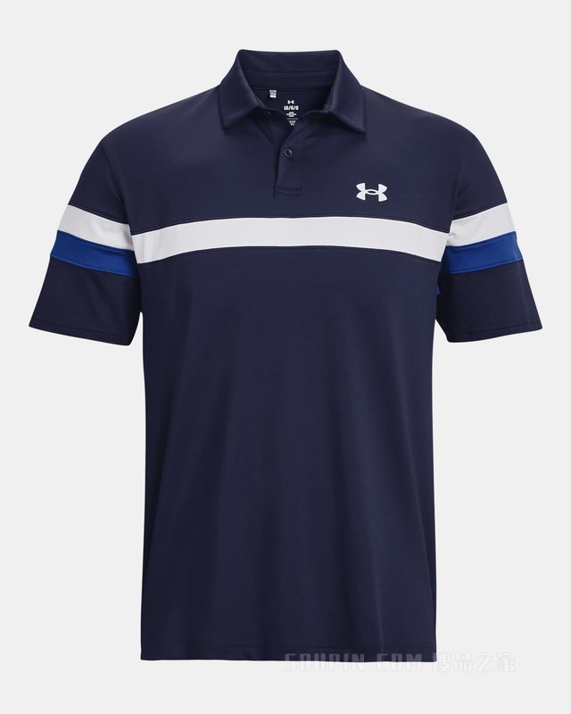 男士UA Tee To Green拼色Polo衫