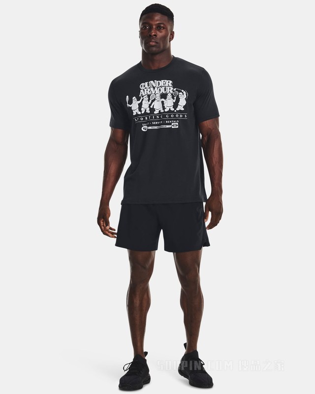 男士UA Coach Sporting Goods短袖T恤
