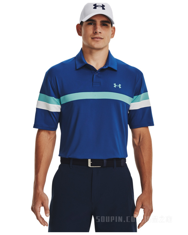 男士UA Tee To Green拼色Polo衫