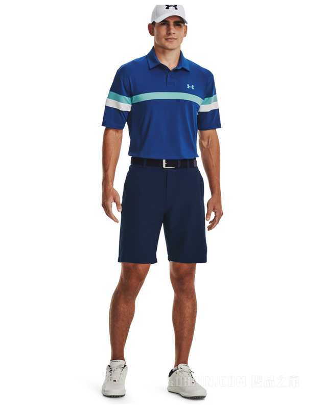 男士UA Tee To Green拼色Polo衫