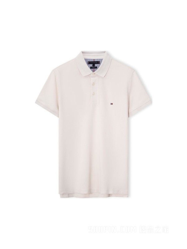 23新款春夏男装休闲简约绣标透气翻领修身短袖POLO衫32347