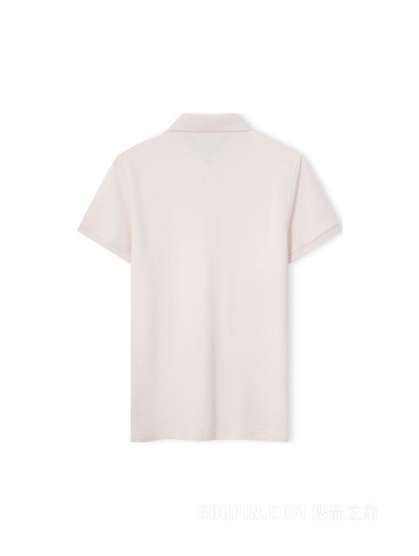 23新款春夏男装休闲简约绣标透气翻领修身短袖POLO衫32347